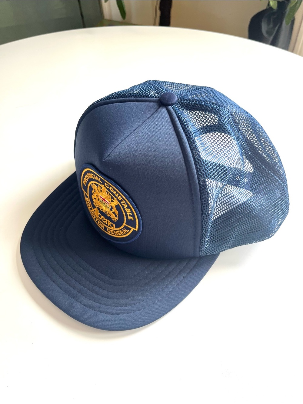 Vintage Alberta Provincial Constable Snapback Trucker Hat Solicitor General